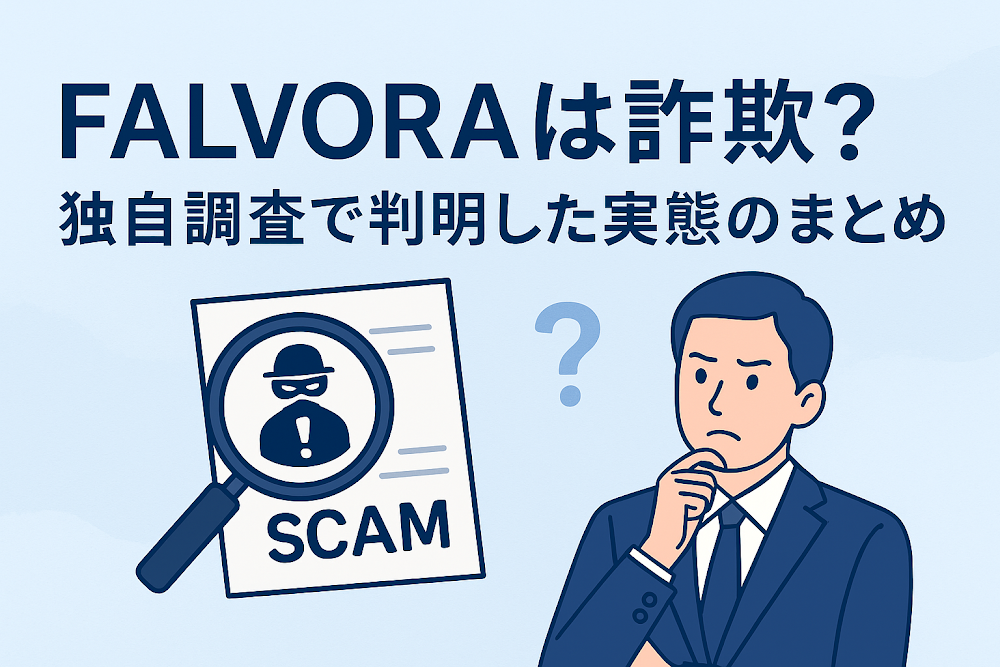 FALVORAは詐欺？独自調査で判明した実態のまとめ