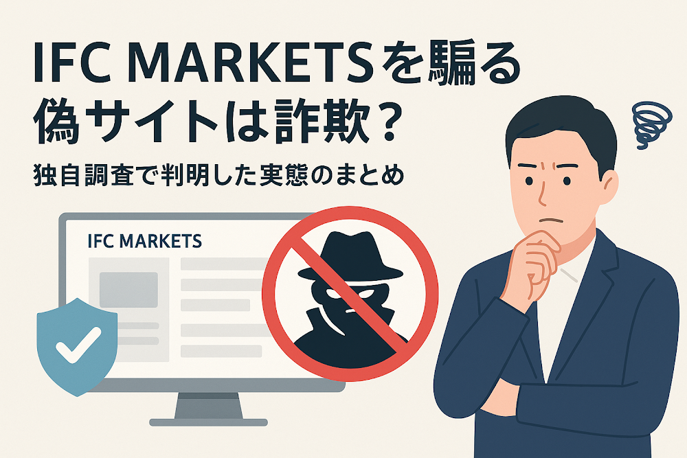IFC MARKETSを騙る偽サイトは詐欺？独自調査で判明した実態のまとめ