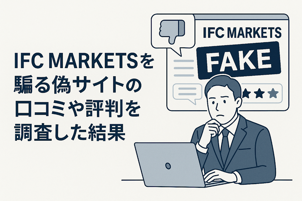 IFC MARKETSを騙る偽サイトの口コミや評判を調査した結果
