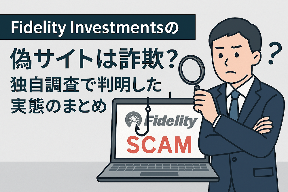 Fidelity Investmentsの偽サイトは詐欺?独自調査で判明した実態のまとめ
