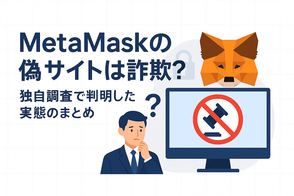 MetaMaskの偽サイトは詐欺?独自調査で判明した実態のまとめ