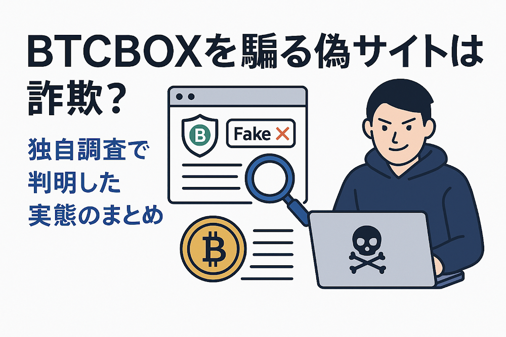 BTCBOXを騙る偽サイトは詐欺？独自調査で判明した実態のまとめ