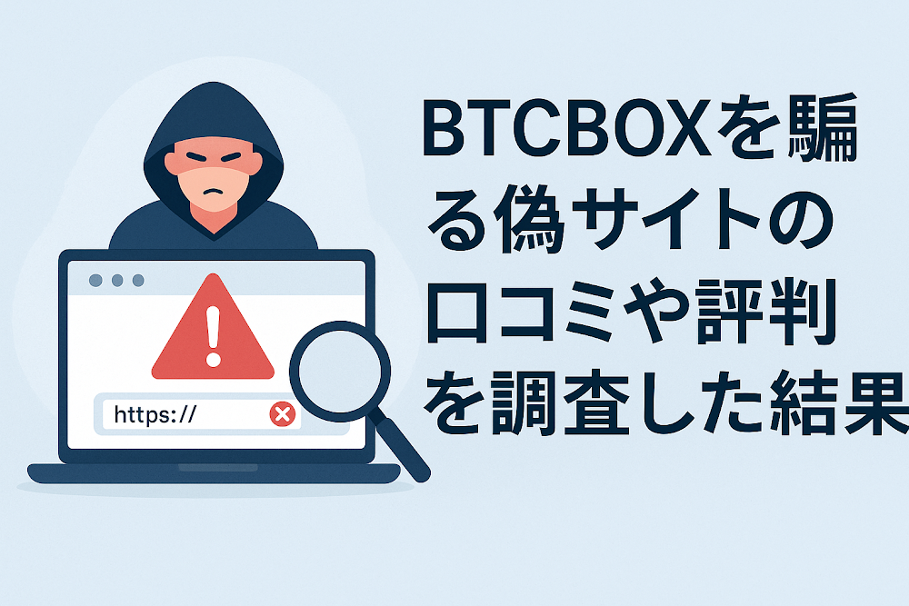 BTCBOXを騙る偽サイトの口コミや評判を調査した結果