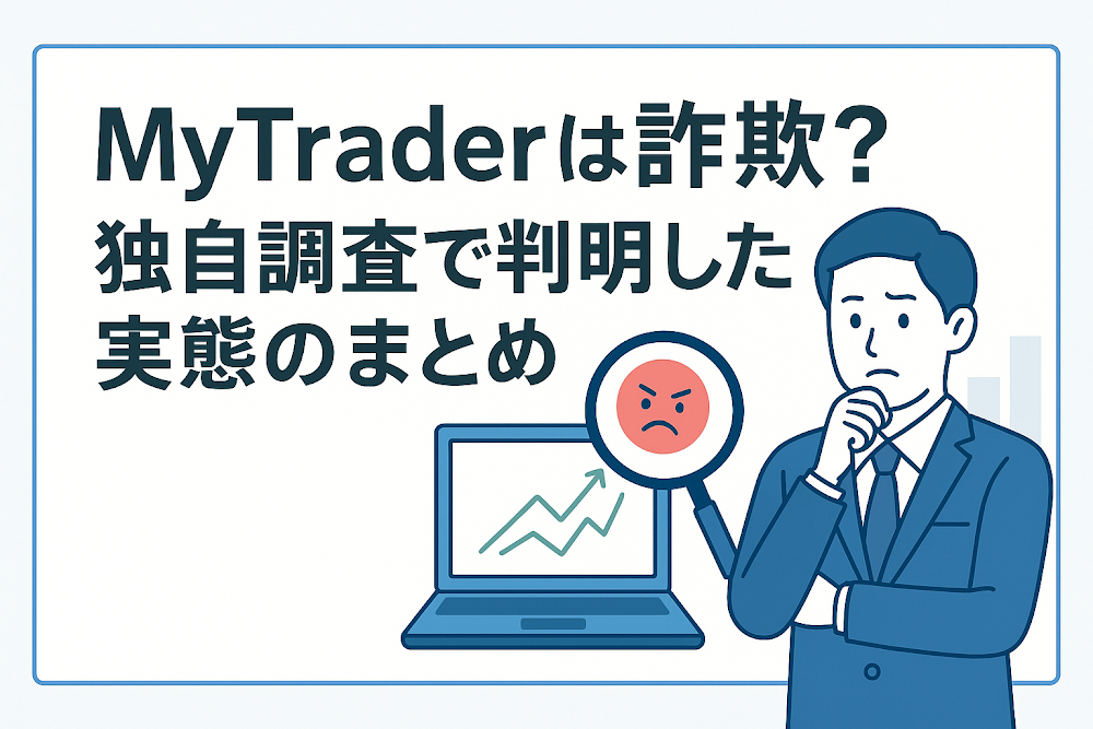 MyTraderは詐欺?独自調査で判明した実態のまとめ