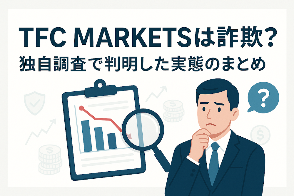 TFC MARKETSは詐欺？独自調査で判明した実態のまとめ