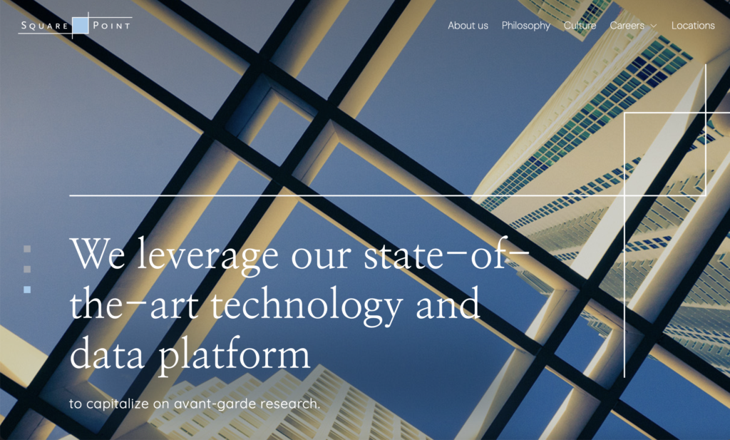 正規のSquarepoint Capital