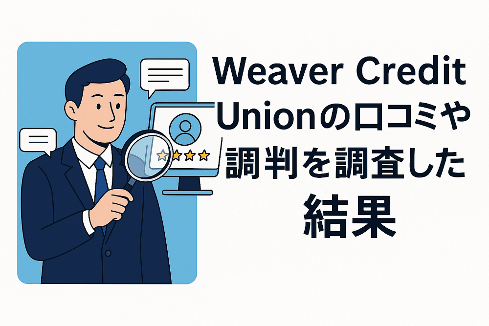 Weaver Credit Unionの口コミや評判を調査した結果