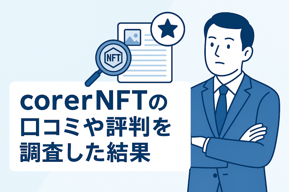 corerNFTの口コミや評判を調査した結果