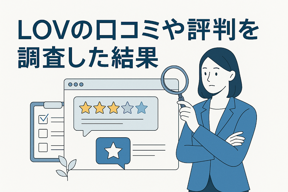 LOVの口コミや評判を調査した結果