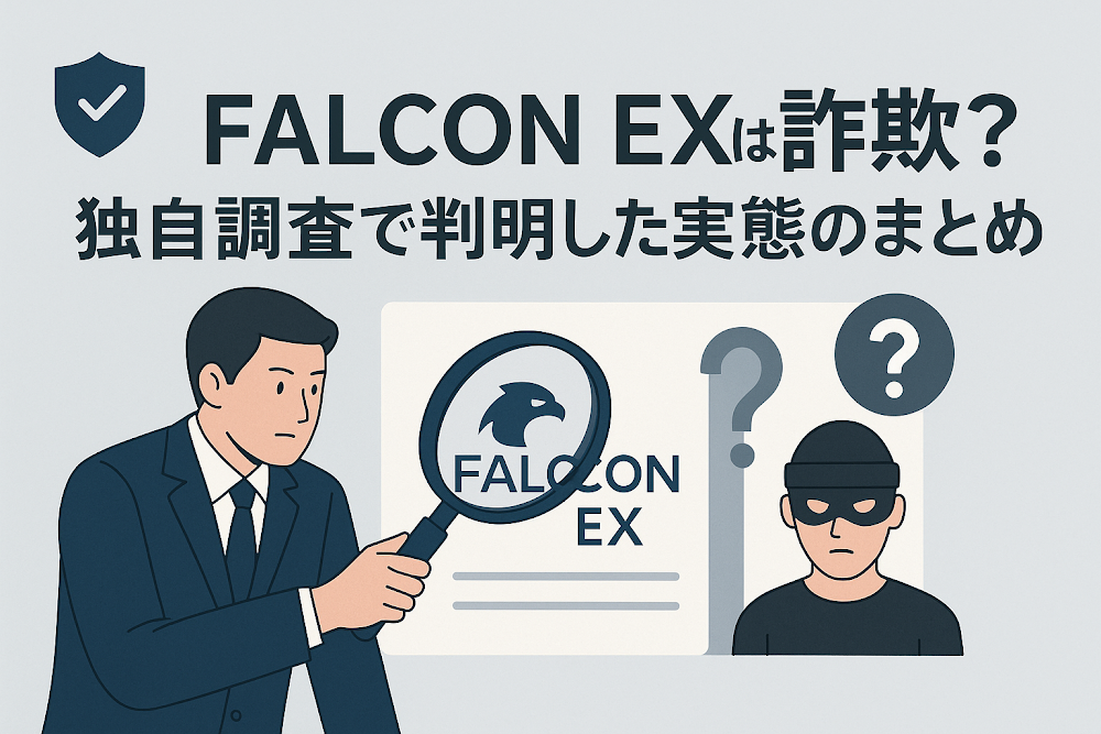 FALCON EX（falcon-sv20.com）は詐欺？独自調査で判明した実態のまとめ