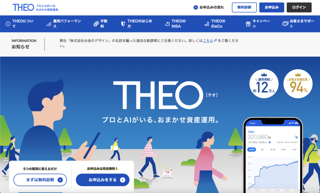 正規のTHEOについて