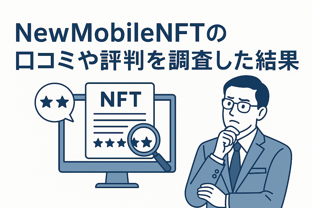 NewMobileNFTの口コミや評判を調査した結果