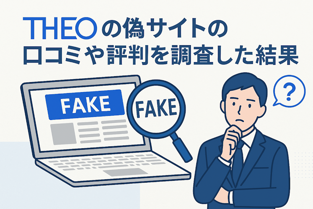 THEOの偽サイトの口コミや評判を調査した結果