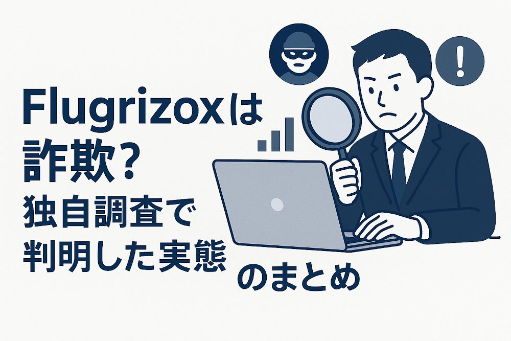 Flugrizoxは詐欺?独自調査で判明した実態のまとめ