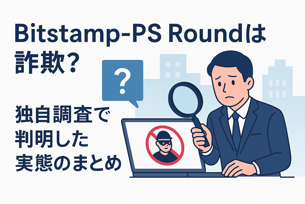 Bitstamp-PS Round(binfendai.com)は詐欺?独自調査で判明した実態のまとめ