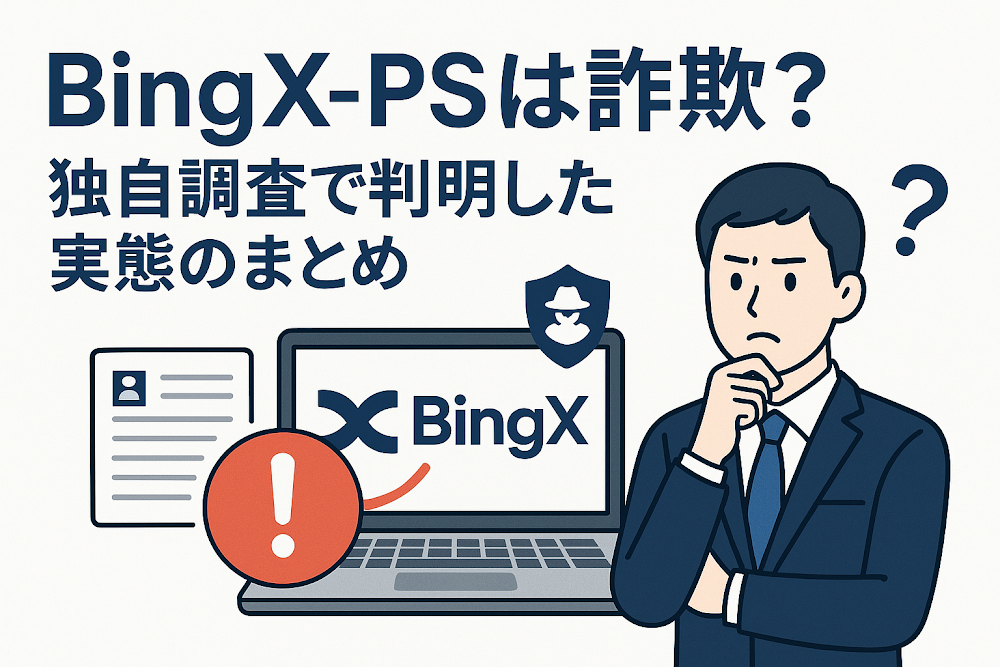 BingX-PS(bieshuya.com)は詐欺?独自調査で判明した実態のまとめ