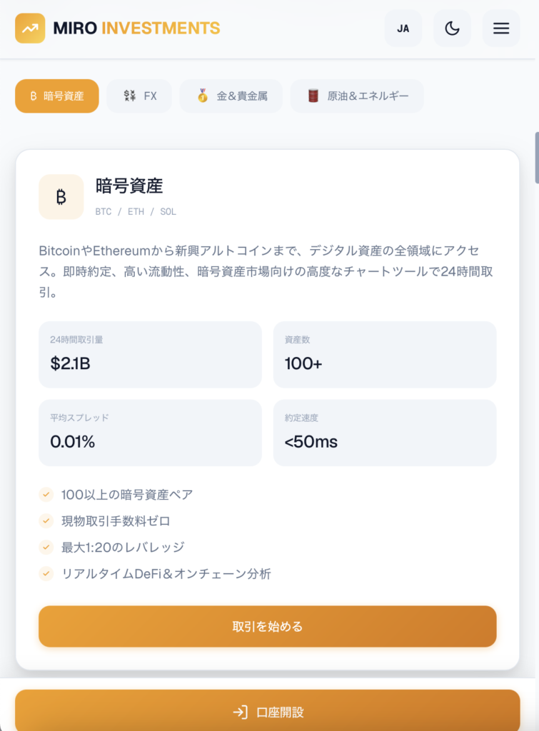 MIRO INVESTMENTS