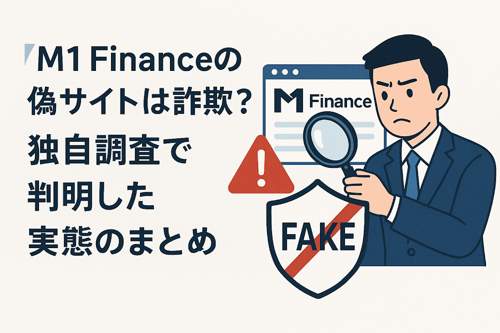 M1 Financeの偽サイトは詐欺?独自調査で判明した実態のまとめ