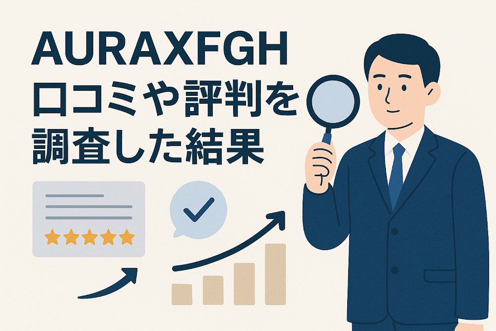 AURAXFGHの口コミや評判を調査した結果
