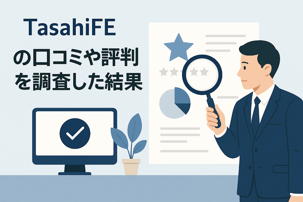 TasahiFEの口コミや評判を調査した結果
