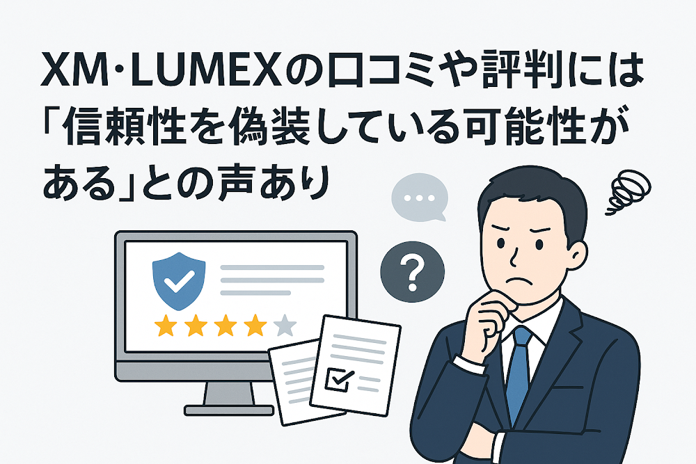 XMULMEXの口コミや評判には「信頼性を偽装している可能性がある」との声あり