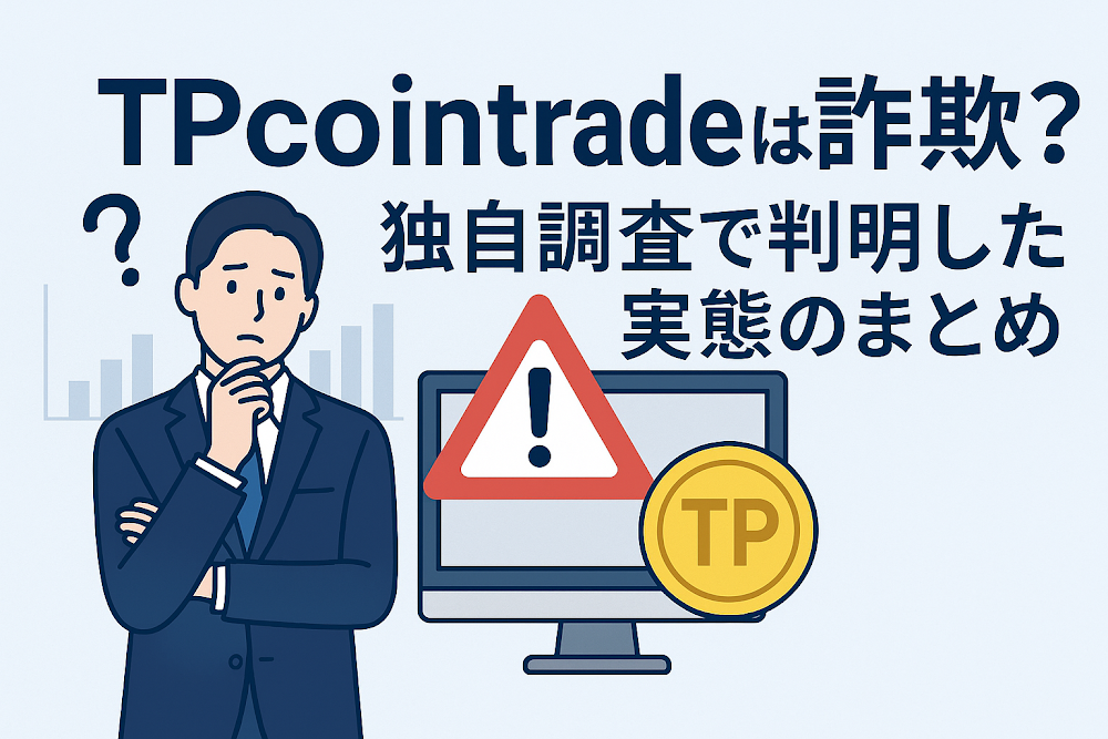 TPcointradeは詐欺？独自調査で判明した実態のまとめ
