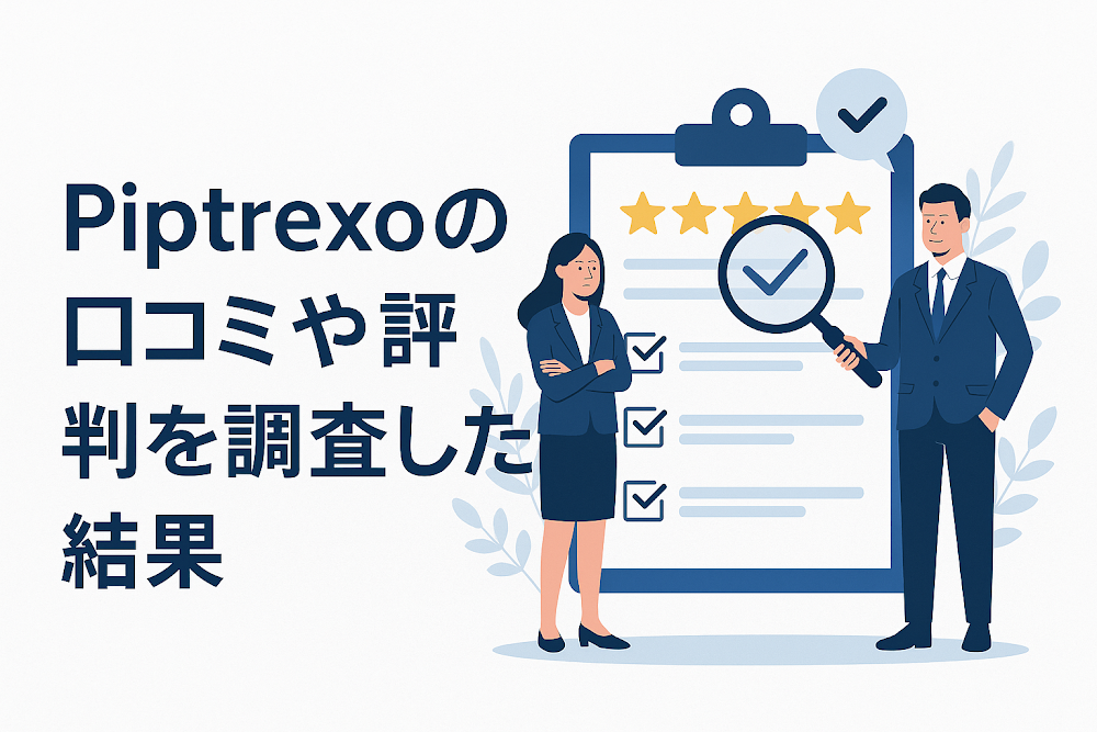 piptrexoの口コミや評判を調査した結果
