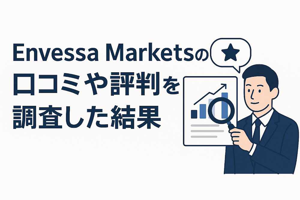 Envessa Marketsの口コミや評判を調査した結果