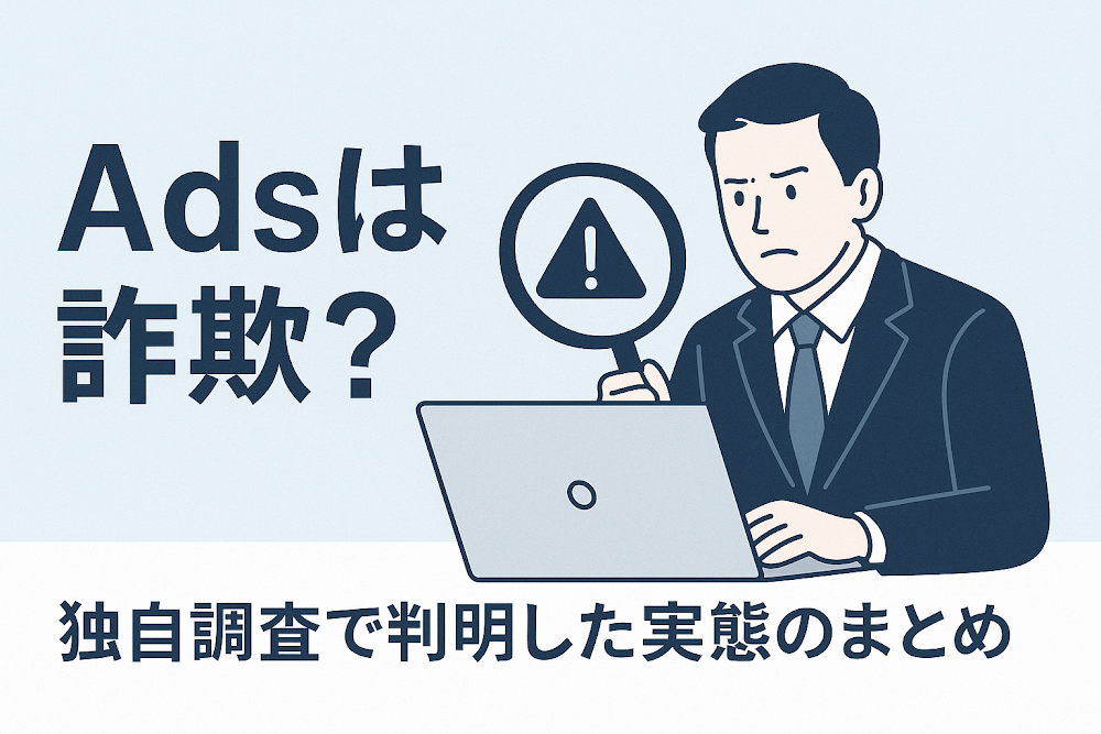 Ads（ai-advertis-center.com）は詐欺？独自調査で判明した実態のまとめ
