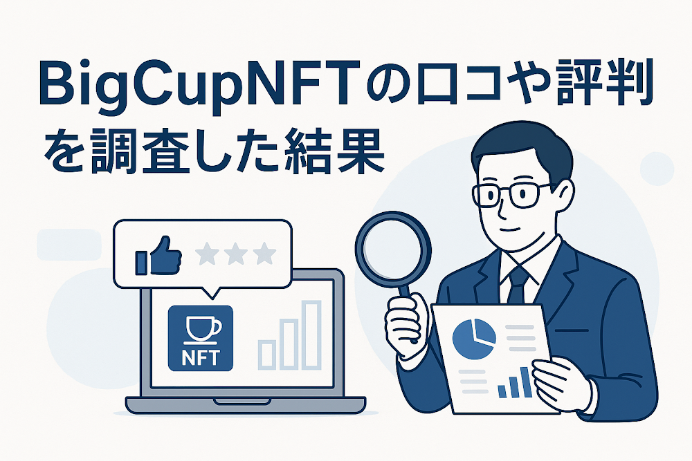 BigCupNFTの口コミや評判を調査した結果