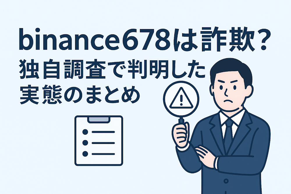binance678は詐欺？独自調査で判明した実態のまとめ