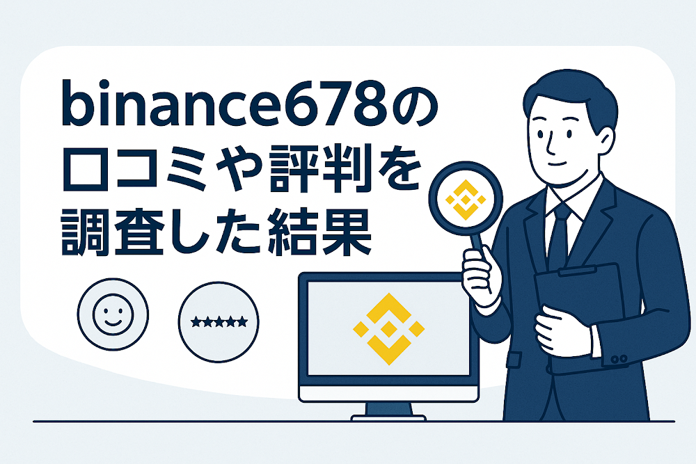 binance678の口コミや評判を調査した結果