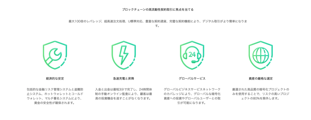 金融ライセンスの具体的な情報を確認できない