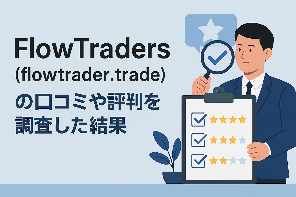 FlowTraders(flowtrader.trade)の口コミや評判を調査した結果