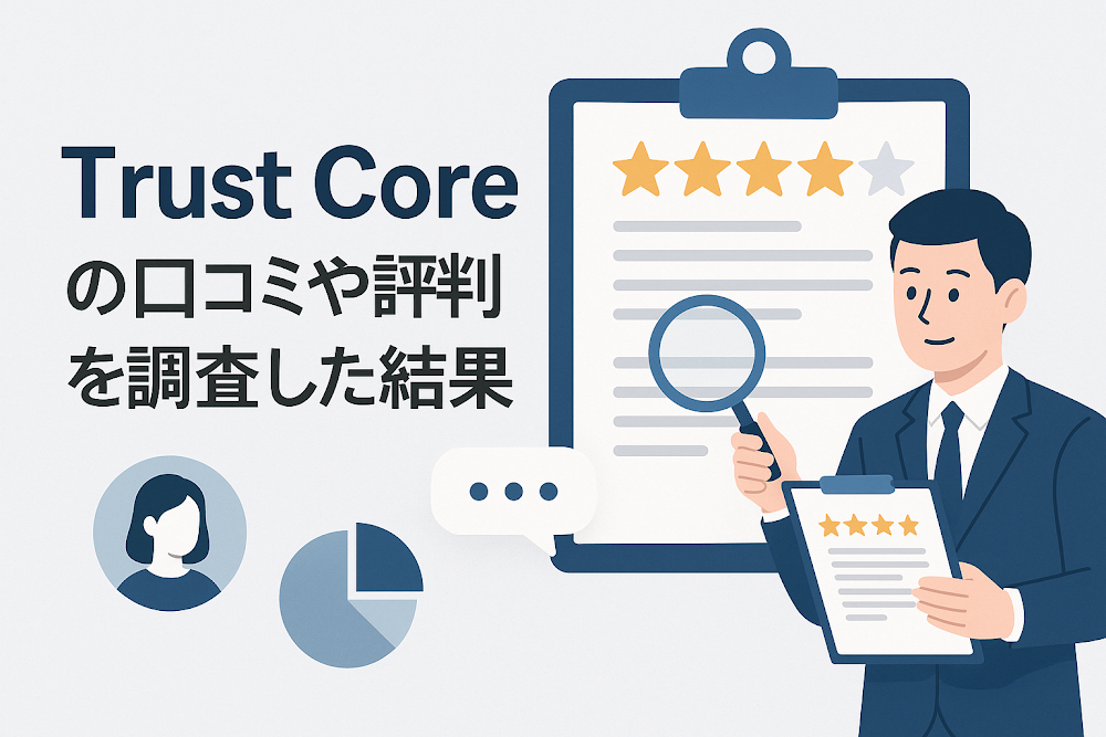 Trust Coreの口コミや評判を調査した結果